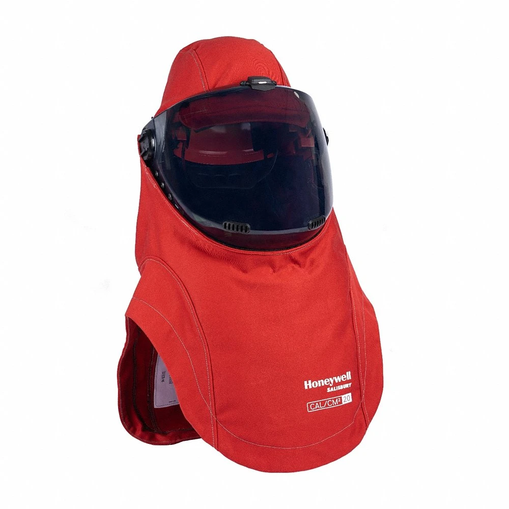 Arc Flash Hood, Face Shield Fitted, 20 cal/sq cm