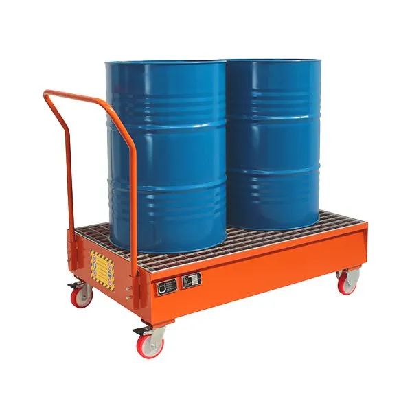 Spill Pallet, For 2 Drum x 200 L On Grate