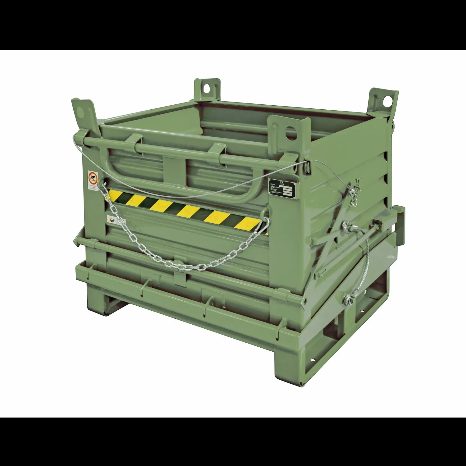 Bottom Container, Single Openable, Green