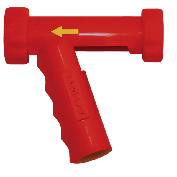 Spray Nozzle, Rubber, Red, 6 1/4 Inch Overall Length