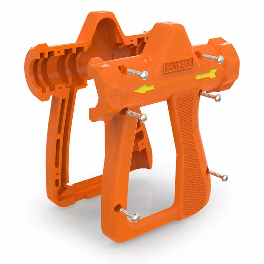 Spray Nozzle, Nylon, Orange, 5 1/4 Inch Overall Length