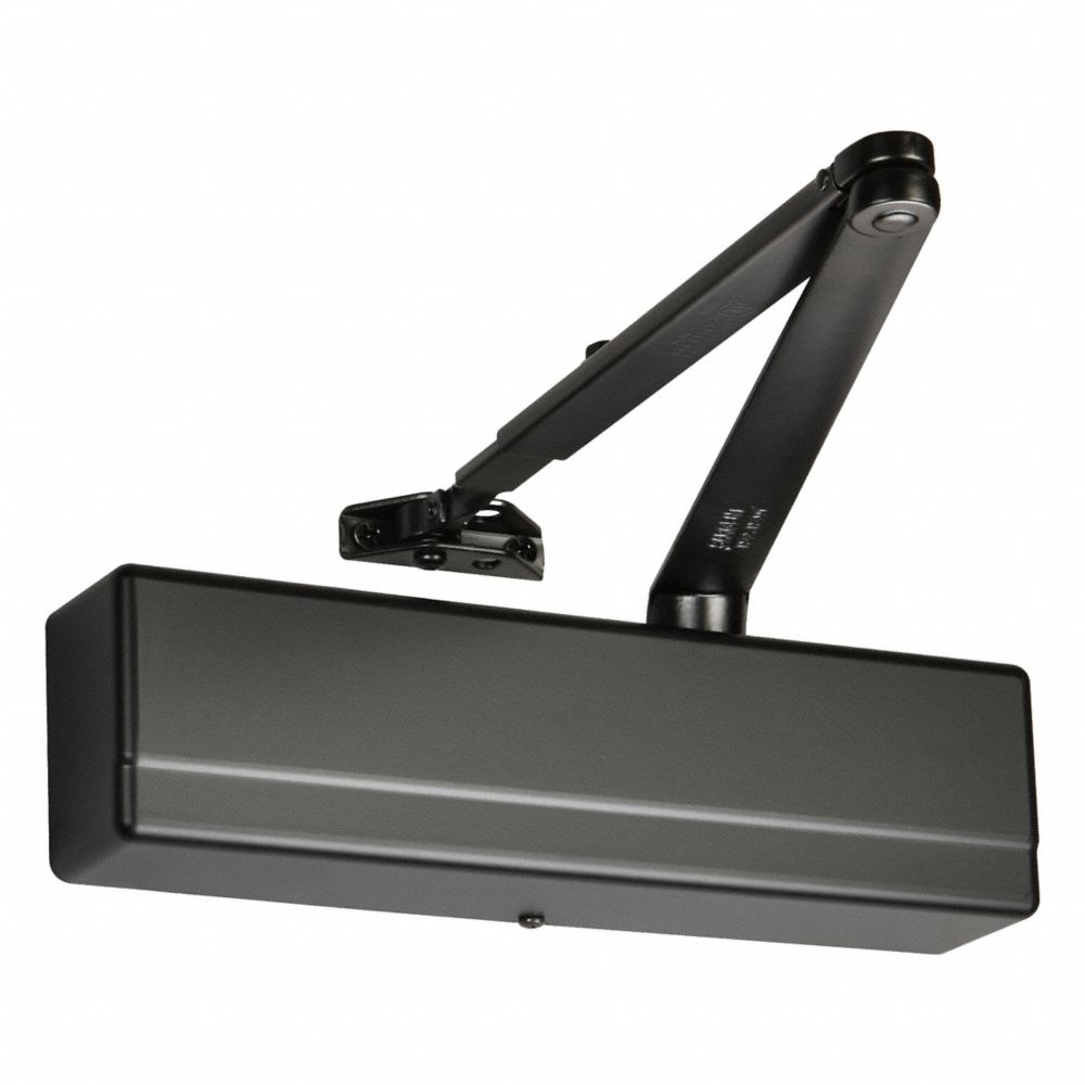 Door Closer, Parallel Mounting Type, Grade 1 - Heavy Duty, Black