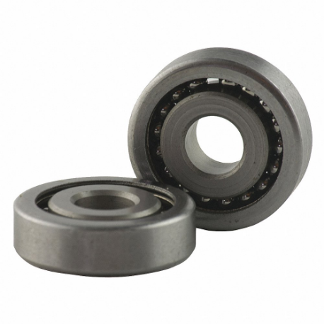 Unground Radial Ball Bearing, A3248, Open, 1/2 Inch Size Bore, 1 1/2 Inch Size OD