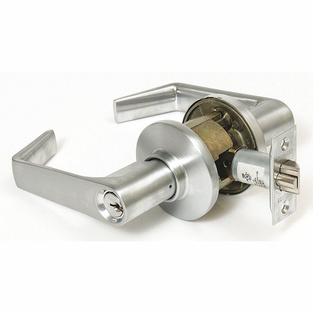 Lever, Grade 2, S Saturn, Satin Chrome