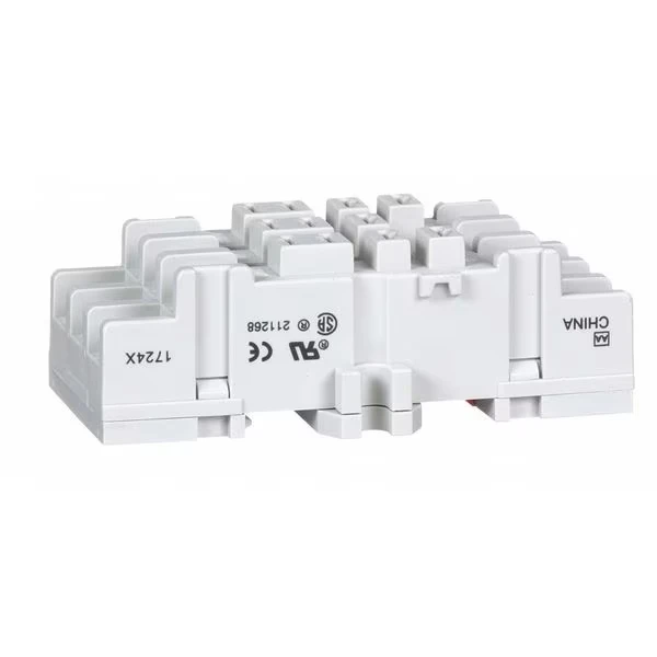 Rlay Socket, Standrd, Square, 11 Pin, 300VAC