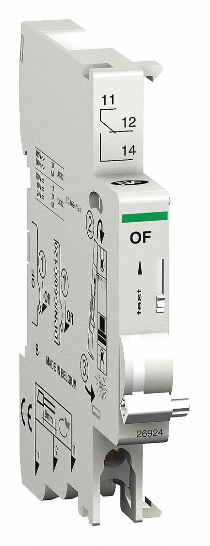 SCHNEIDER ELECTRIC M9A26924 Oc Contact, 6A | CH6QCJ 482K13