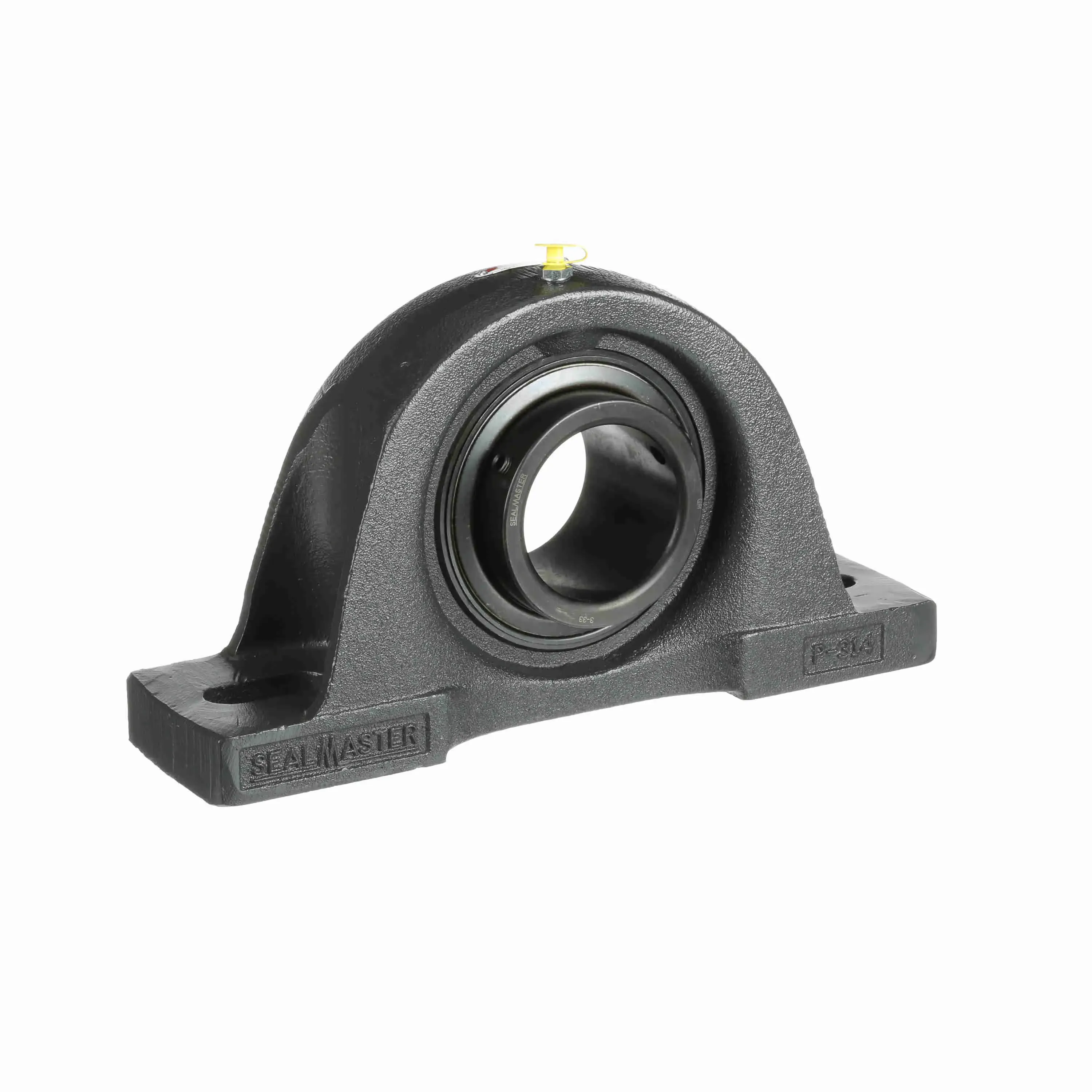 SEALMASTER MP-51 Pillow Block Bearing, 3 3/16 Inch Bore, Cast Iron, Set Screws, 4 Inch Shaft Height, 2 | CU2KXM 44A339