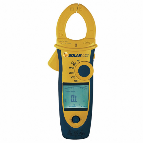 Pince solaire, puissance 0.000-599.9 kW