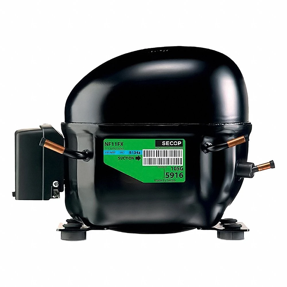 Compressor, Reciprocating, 2,279 BtuH Cooling, 3/10 HP, 1/4 Inch Connection Size