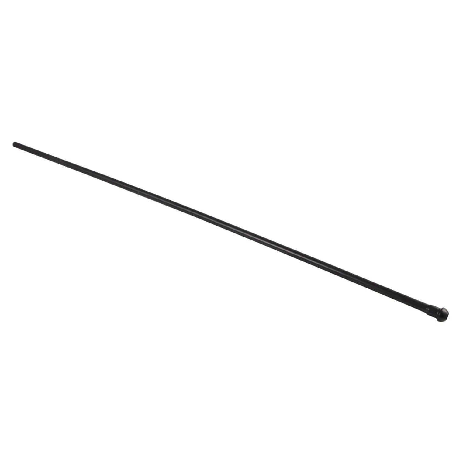 CB38300MB Complement 30 Inch Bullnose Bathroom Supply Line, Matte Black