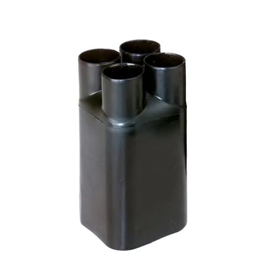 Tubing Breakout Boot, -55 To 100 Deg C Temp Range, Heavy Wall, 3:1 Shrink Ratio, 600 VAC, 10PK