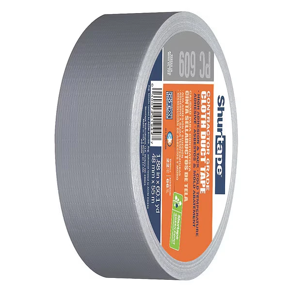 Duct Tape, Silver, 48mm x 55m, 10 mil
