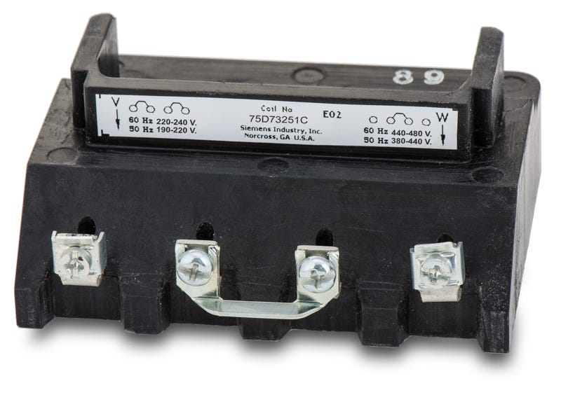 Replacement Coil, 240/480V Coil, 75D Frame Type