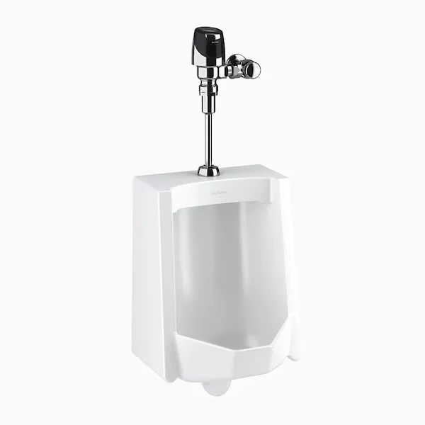 SLOAN 10051201 Urinal and Flushometer, 0.5 Gpf Flow Rate | BQ2PDW
