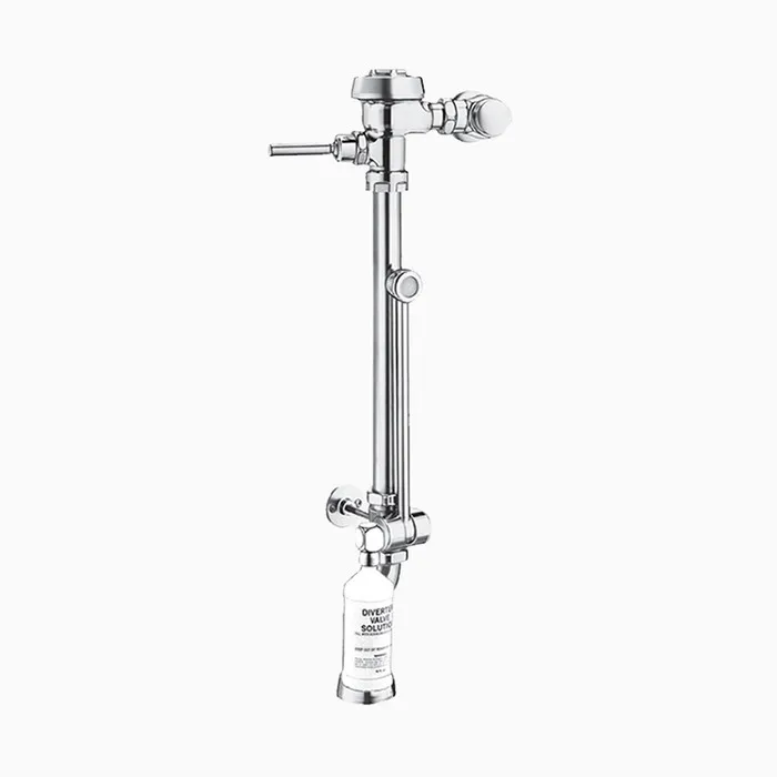 SLOAN 3019638 Single-Flush Manual Exposed Flushometer, Polished Brass | BQ4QEJ