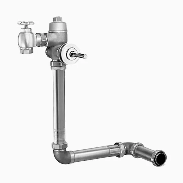 SLOAN 3141332 Manual Flushometer, 14 3/4Ldim Flush Rate | BQ4UJC