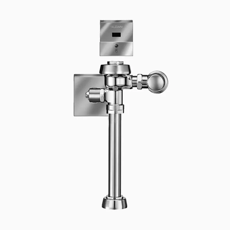 SLOAN 3450247 Single-Flush Sensor Exposed Flushometer, Hardwired, Polished Chrome | BT4KFN