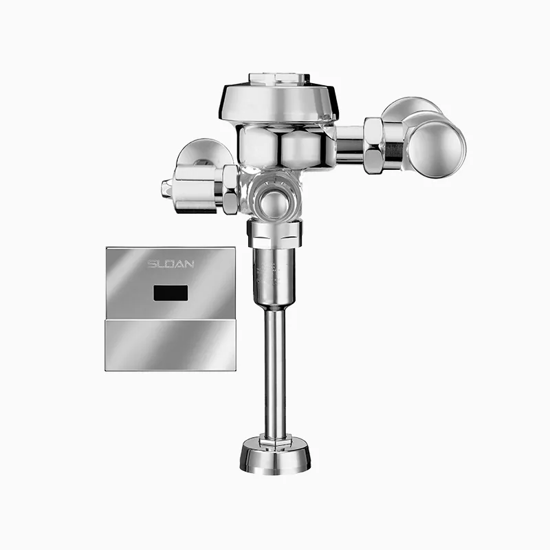 SLOAN 3452641 Single-Flush Sensor Exposed Flushometer, Hardwired, Polished Chrome | BP9NWM