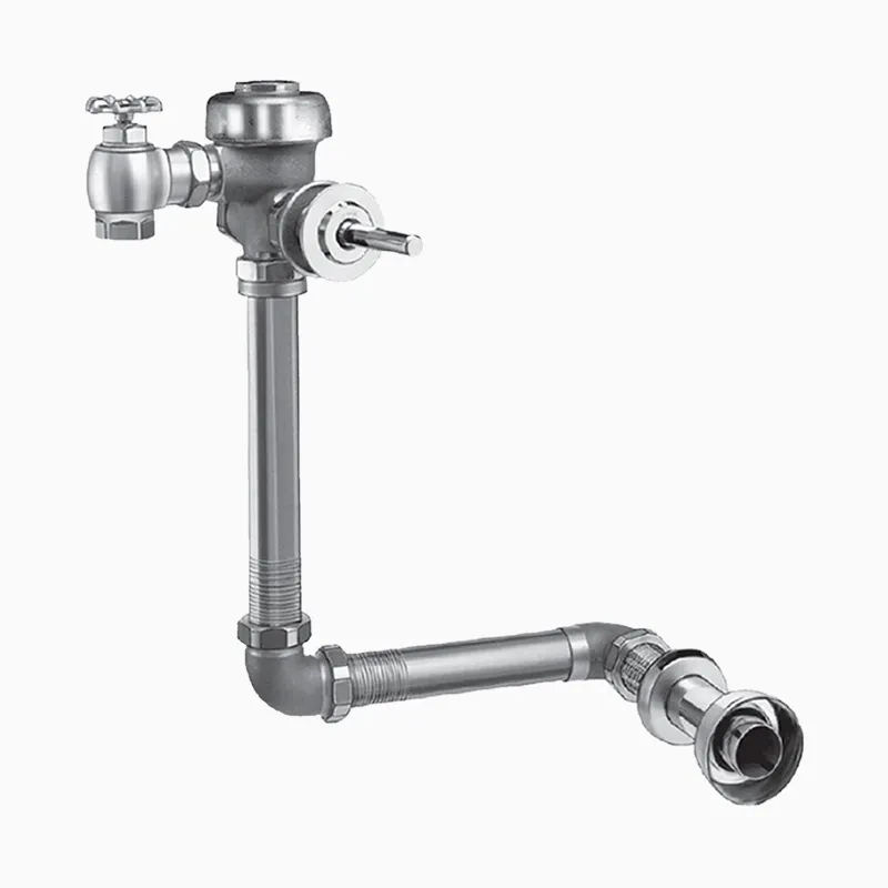Water Closet Flushometer, Manual, 1.6 gpf, RB Finish, Rear Spud, Single Flush