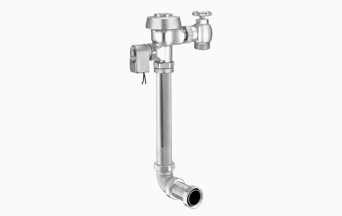 SLOAN 3918574 Single-Flush Manual Concealed Flushometer, Hardwired, Rough Brass | BQ2YHG