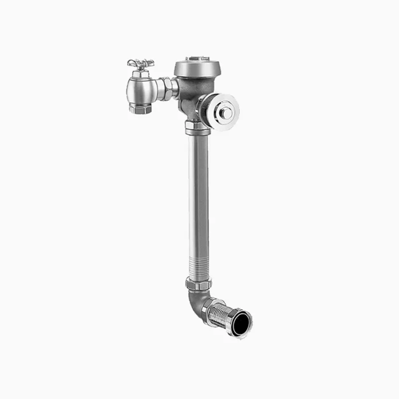 Water Closet Flushometer, Manual, 1.6 gpf, RB Finish, Rear Spud, Single Flush