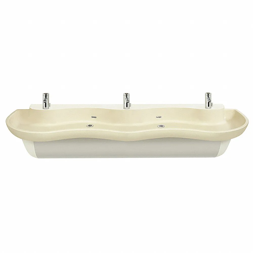 Bathroom Sink System 76 Inch Length 21 Inch Width