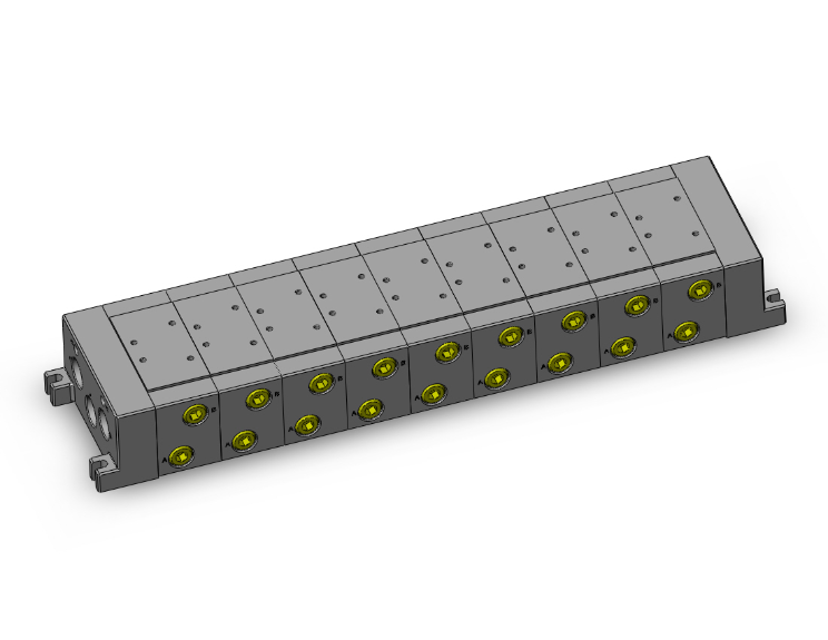 SMC VALVES VV729-04L-06B
