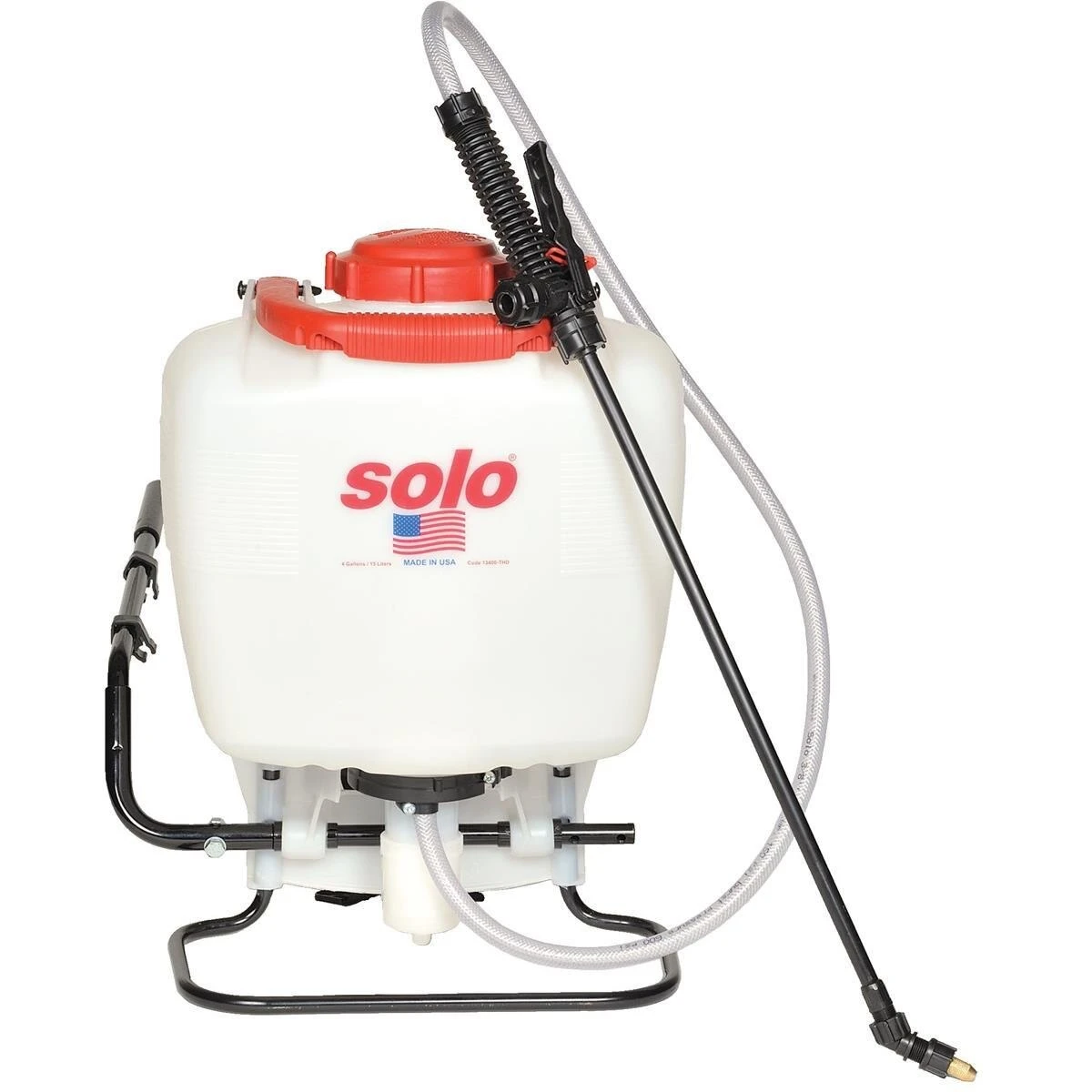 Solo 4 Gallon Deluxe Backpack Sprayer with Piston Pump, 425Deluxe