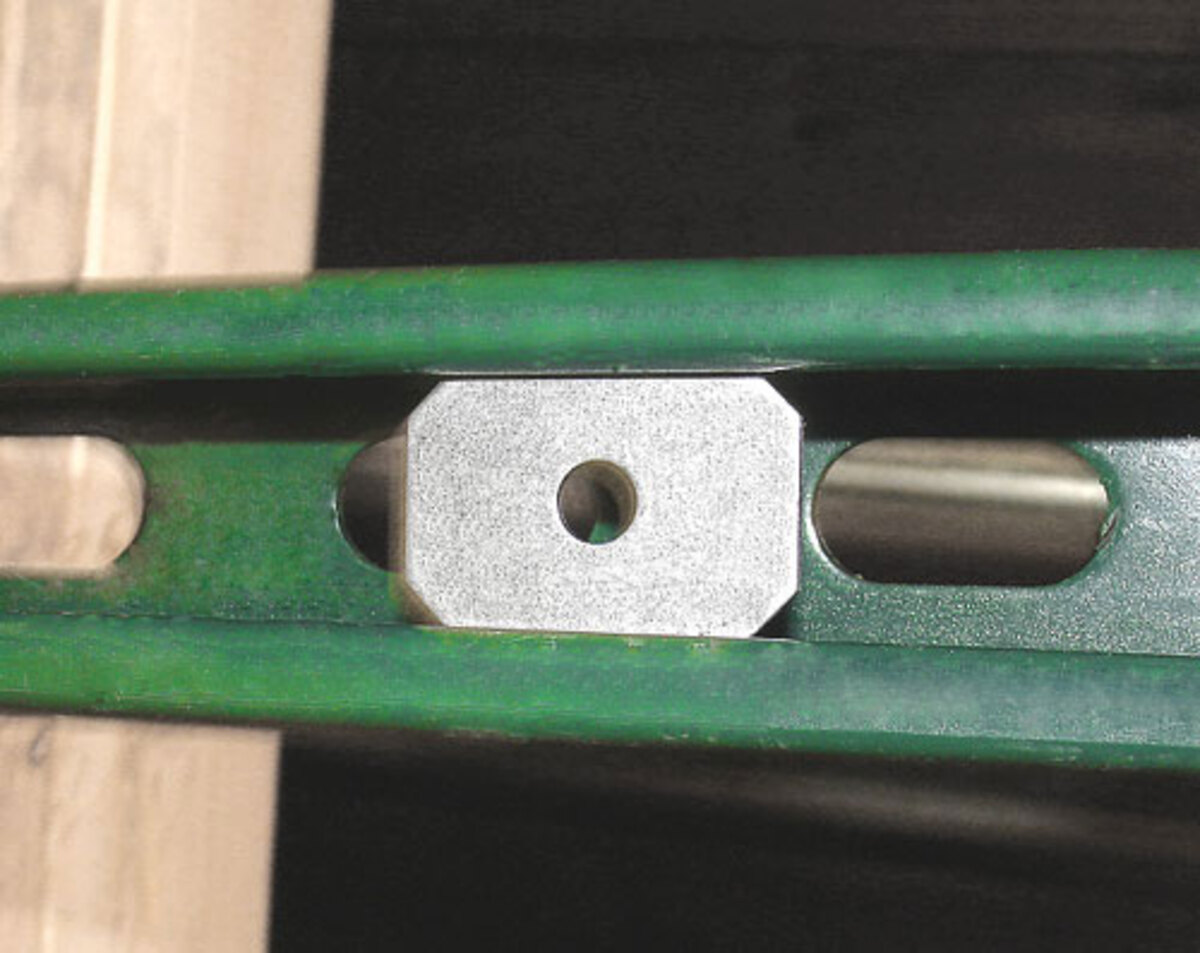 Octagon Strut Washer, 1-1/2 Inch OD, For 1/4 Inch Or 3/16 Inch Bolt Size