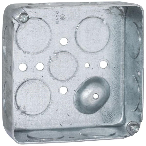 Electrical Box, Square Box, Steel, Square