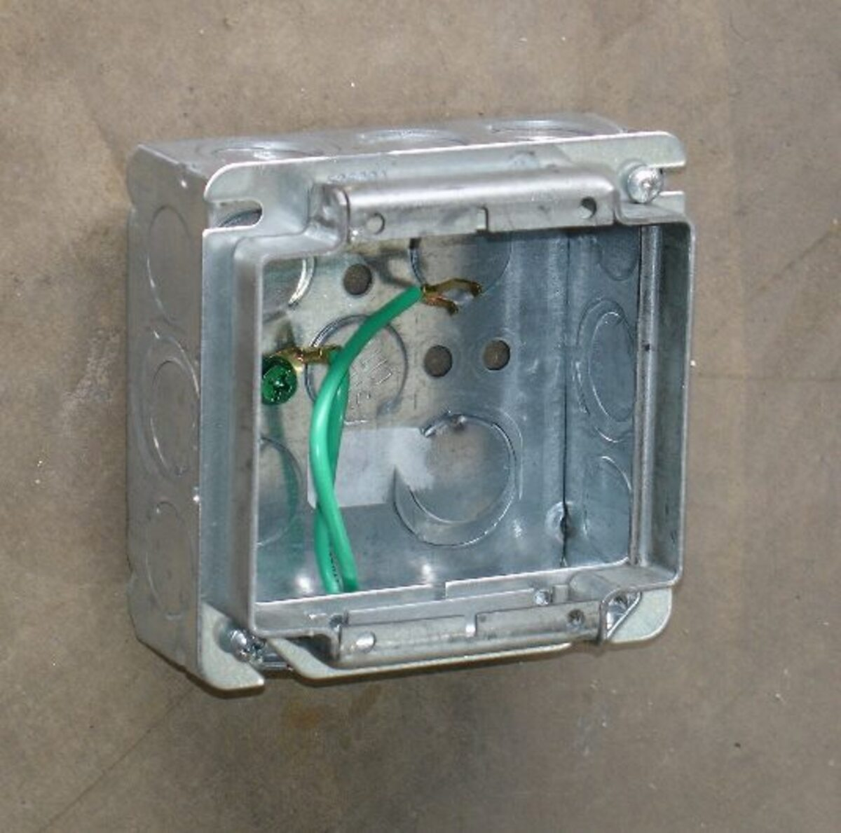 Two Gang Device Tile Ring, 4 Inch Square, 2 Inch Raised