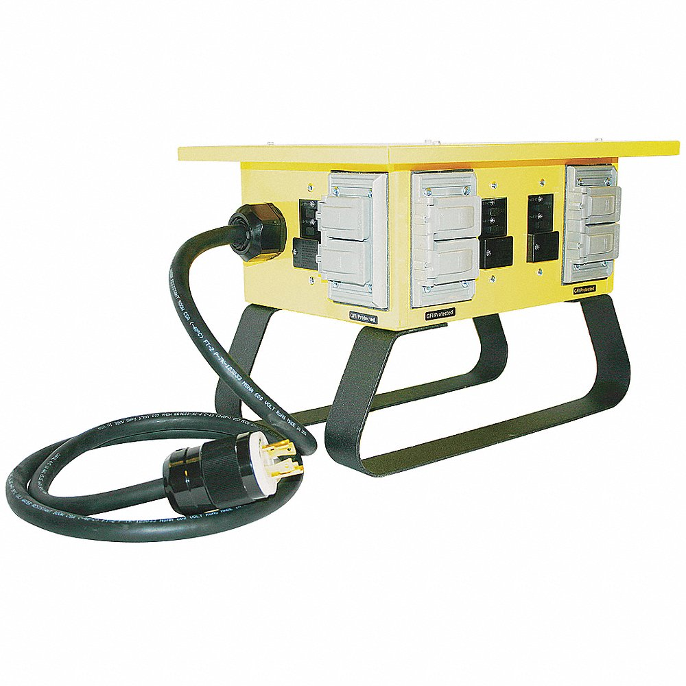 Power Distribution Box, 120/240V AC, 30 A, 3 Poles, 4 Wires