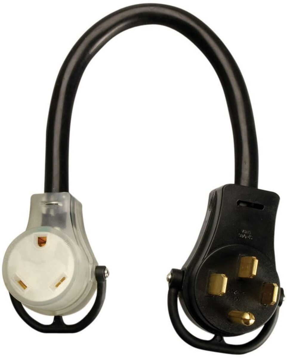 Power Adapter Extension Cord With Power Light Plug