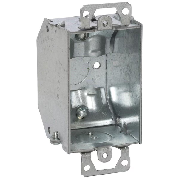 Electrical Box, Wall Box, 1 Gangs, Steel