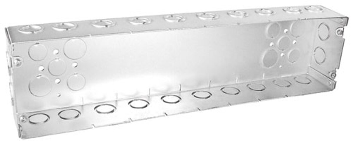 Deep Eight Gang Multi-Gang Box, 2-1/2 Size