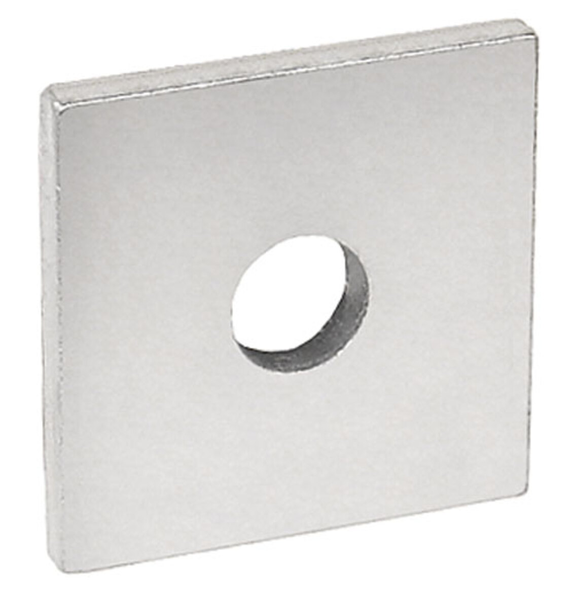 Square Strut Washer, For 5/8 Bolt, 316 Stainless Steel, 1-5/8 Size