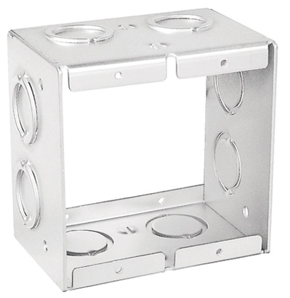 Masonry Box Extension Ring, Two Gang 2-1/2 Deep
