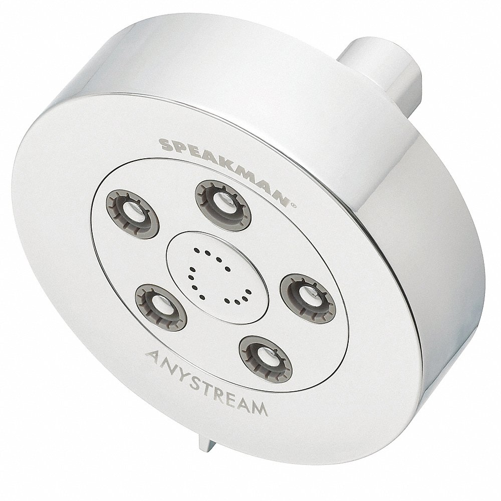 SPEAKMAN S-3010 Showerhead 5 Jet Fixed 4-3/4 In | AA6ZCJ 15F343