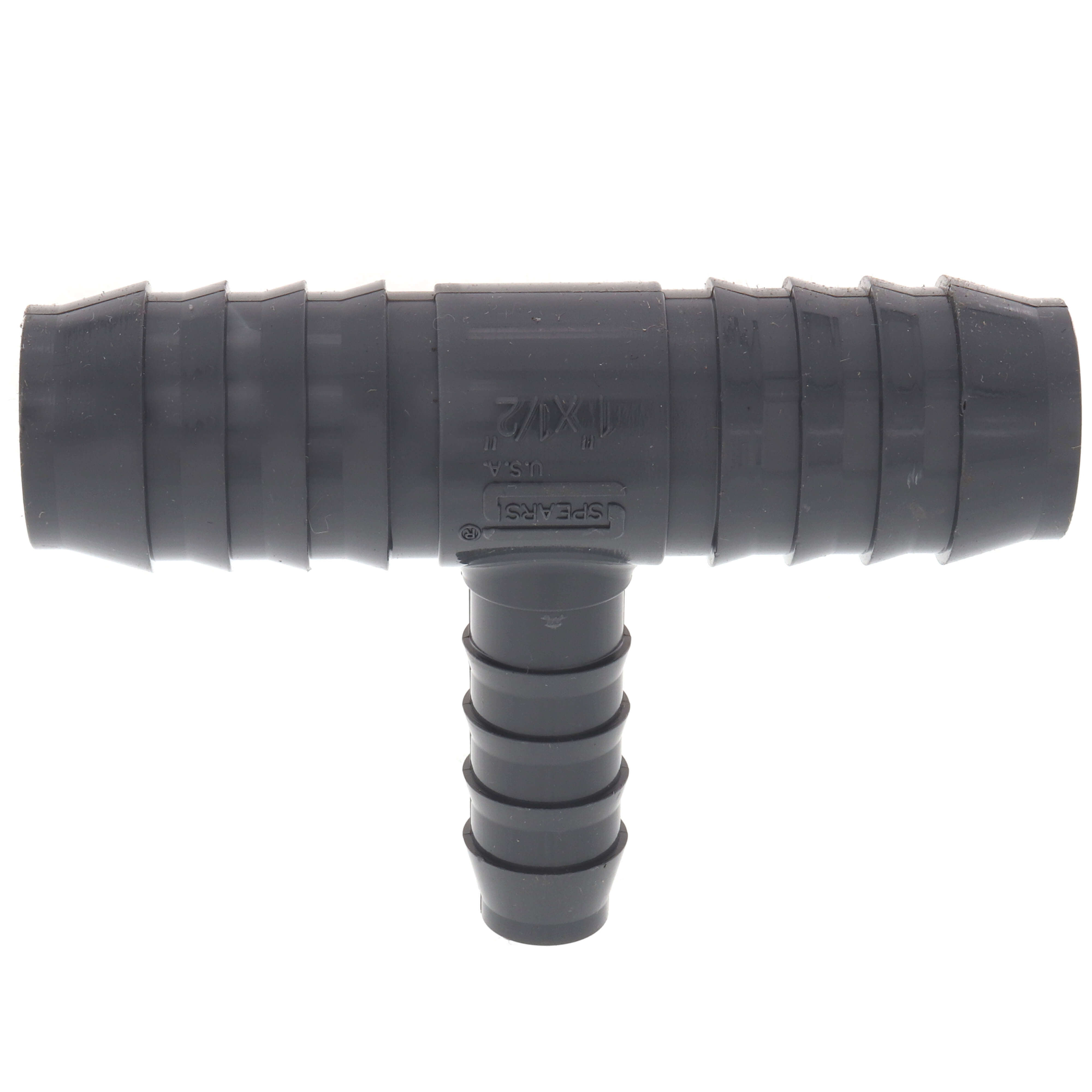 SPEARS VALVES 1401-130 Reducer Tee, Insert x Insert x Insert, 1 x 1/2 Inch Size, PVC | BU7KBX