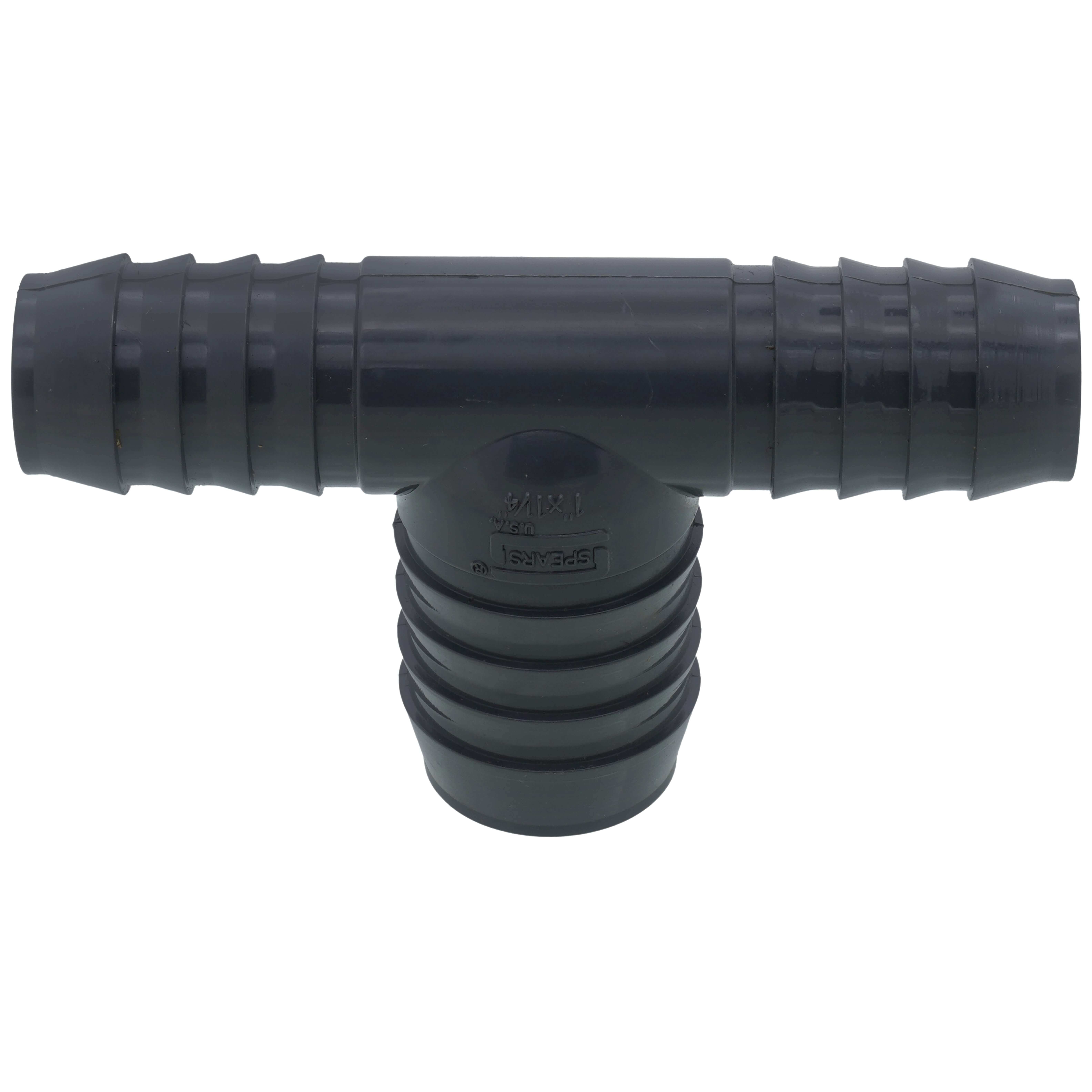 SPEARS VALVES 1401-132 Reducer Tee, Insert x Insert x Insert,1 x 1-1/4 Inch Size, PVC | BU7KBQ