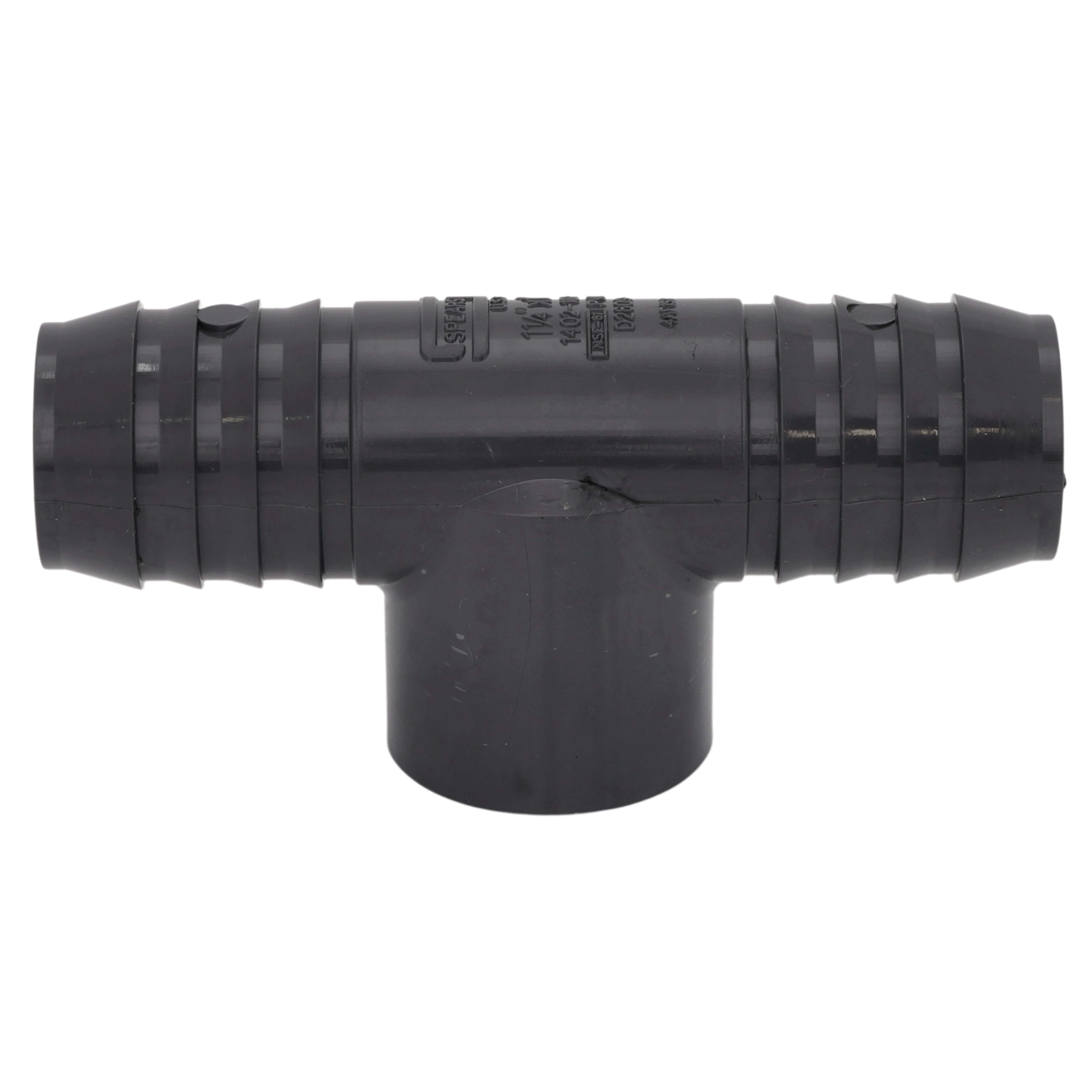 SPEARS VALVES 1402-168 Reducer Insert Tee, Insert x FPT, 1-1/4 x 1 Size, PVC | BU7JVY