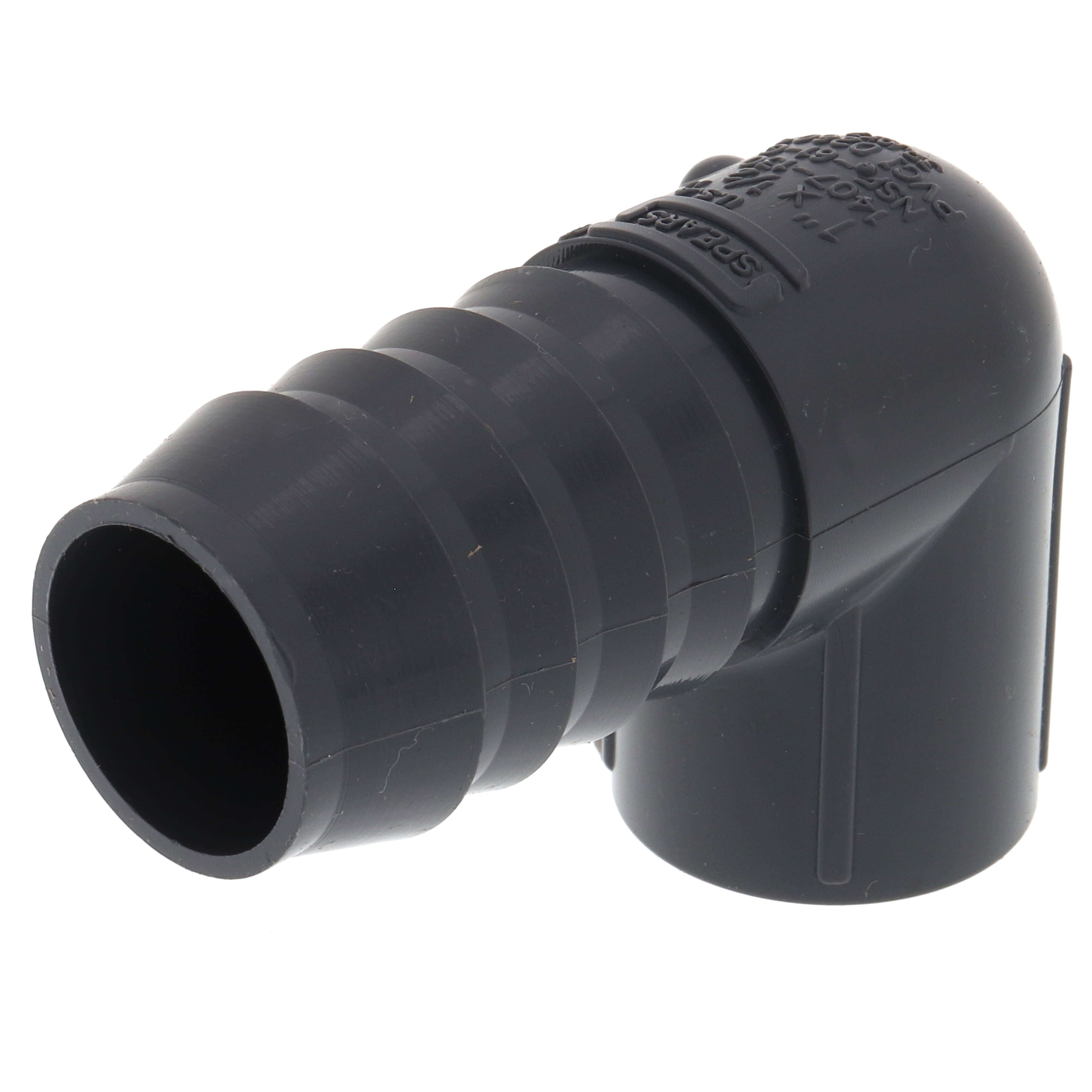 SPEARS VALVES 1407-130 Reducer Elbow, 90 Deg., Insert x FPT, 1 x 1/2 Size, PVC | BU7HXA