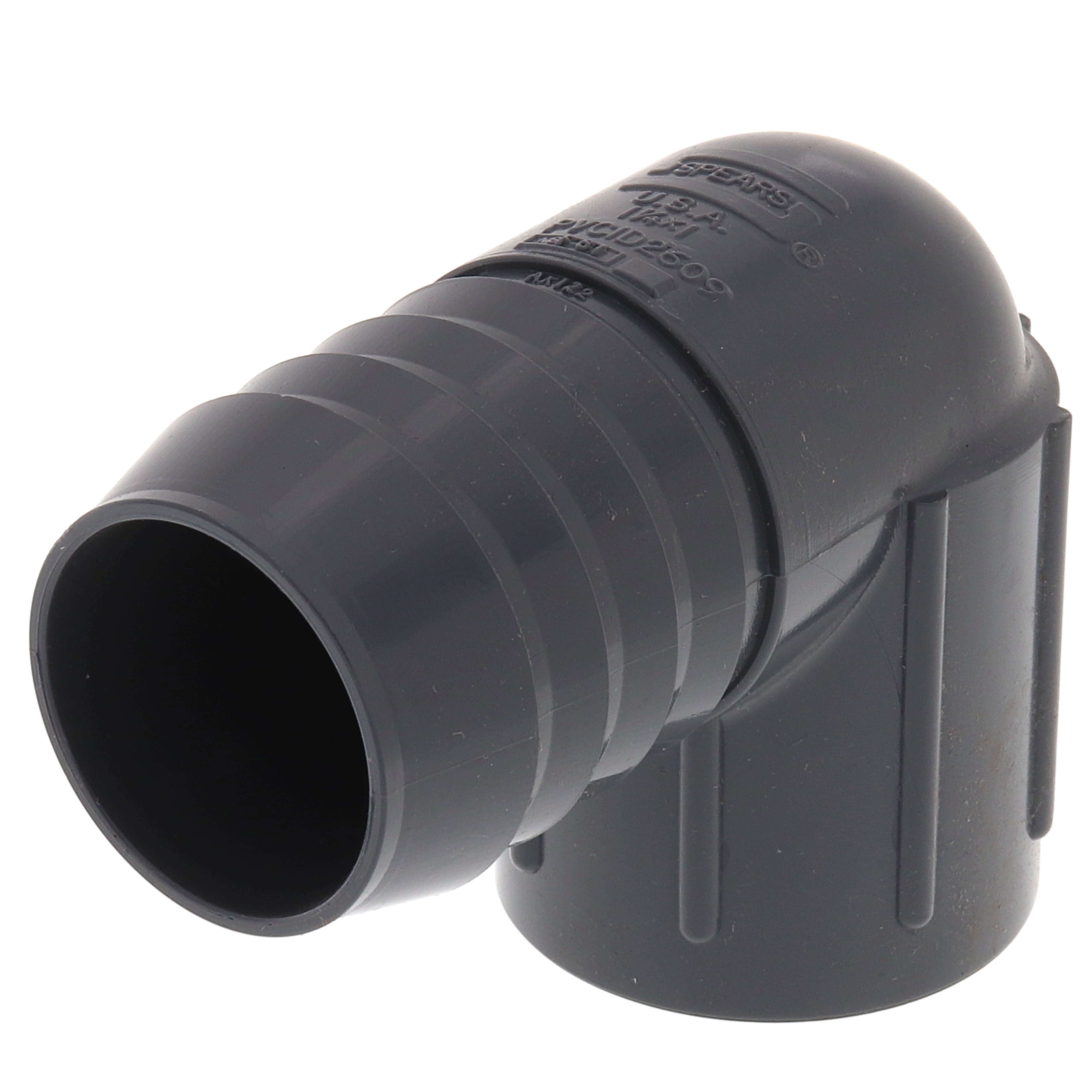 SPEARS VALVES 1407-168 Reducer Elbow, 90 Deg., Insert x FPT, 1-1/4 x 1 Size, PVC | BU7JRN