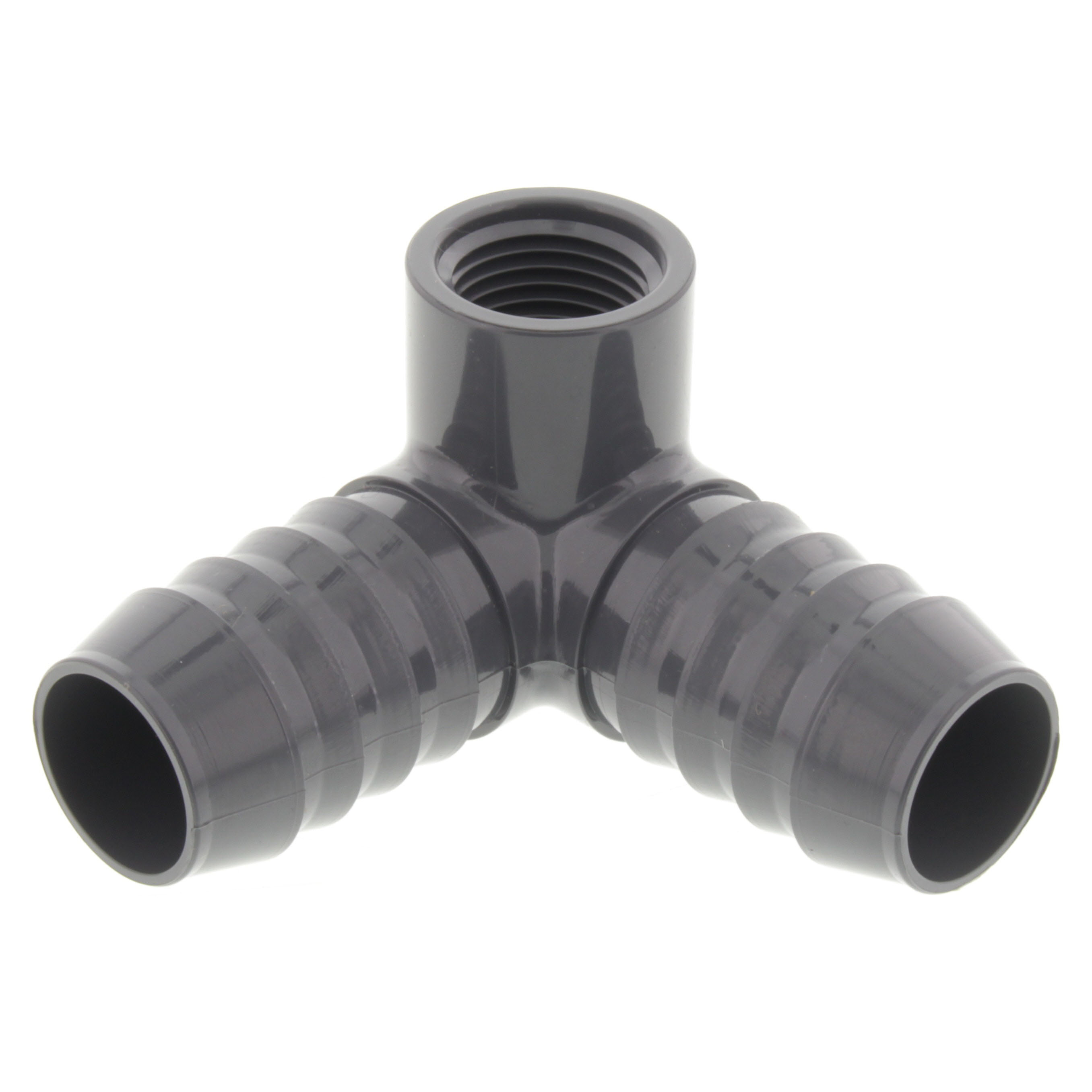 SPEARS VALVES 1414-130 Reducer Elbow, 90 Deg., Side Outlet, Insert x FPT, 1 x 1 x 1/2 Size, PVC | BU7JWC