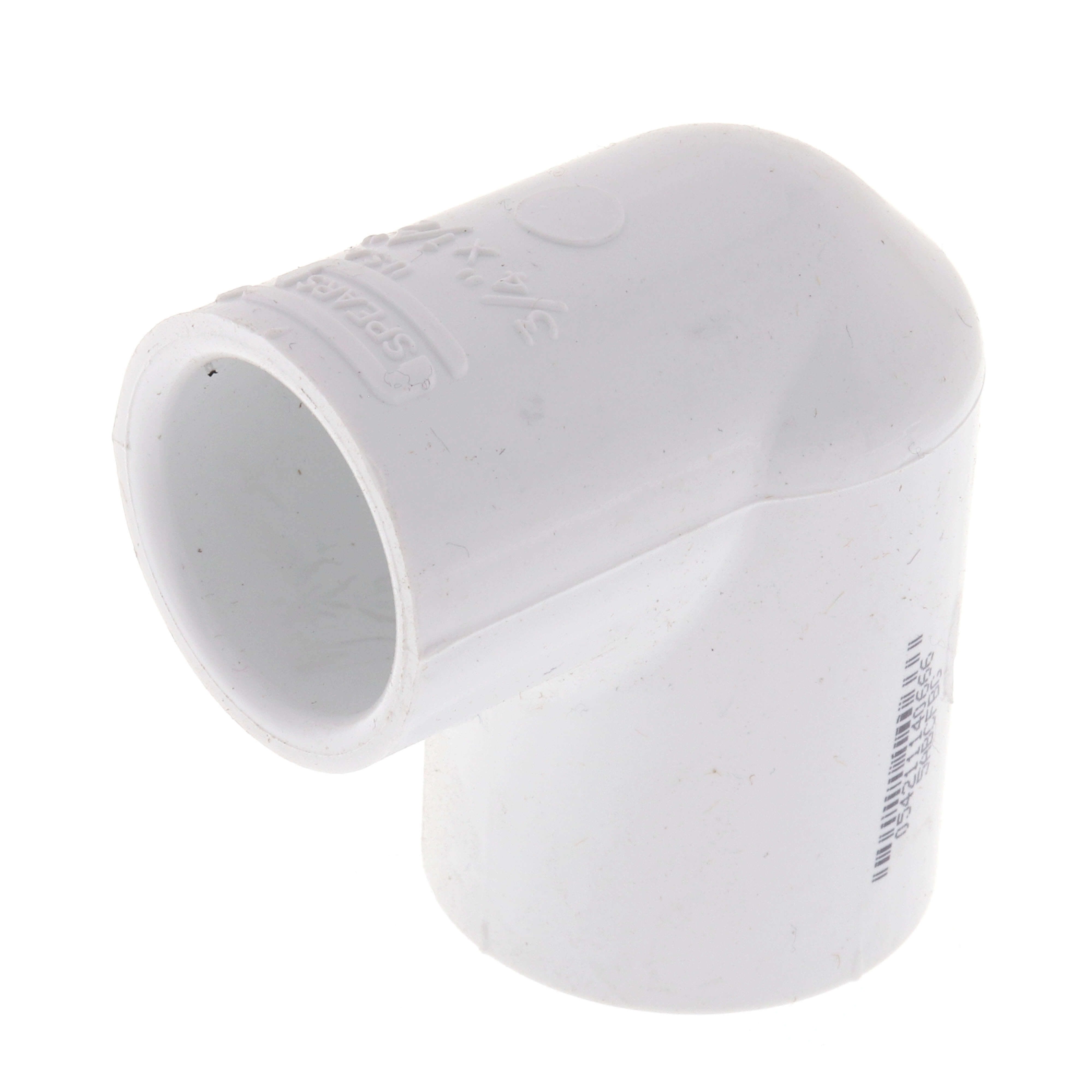 SPEARS VALVES 406-101 Reducer Elbow, 90 Deg., Socket, Schedule 40, 3/4 x 1/2 Size, PVC | BU7LBL