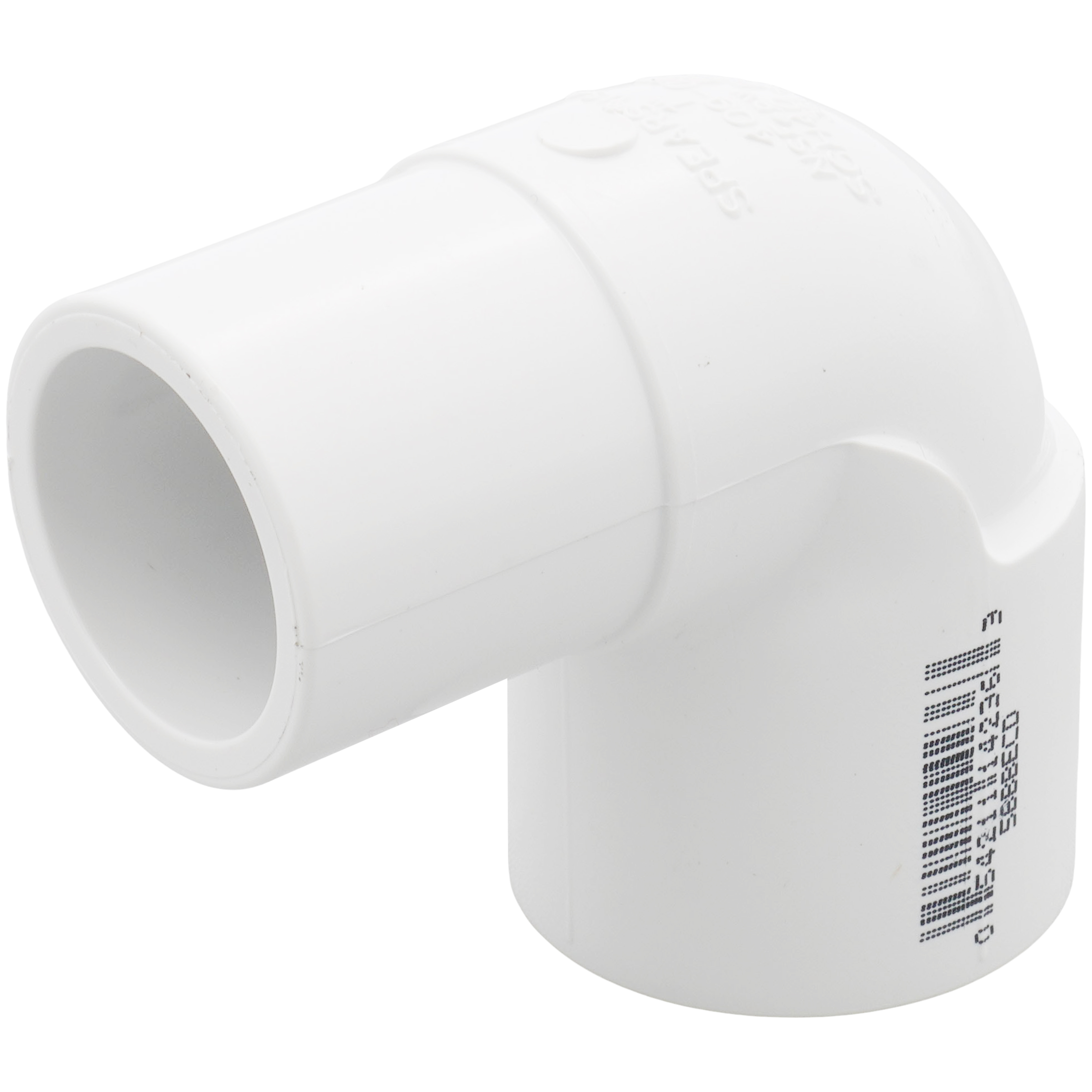 SPEARS VALVES 409-010 Street Elbow, 90 Deg., Spigot x Socket, Schedule 40, 1 Size, PVC | BU7HVM