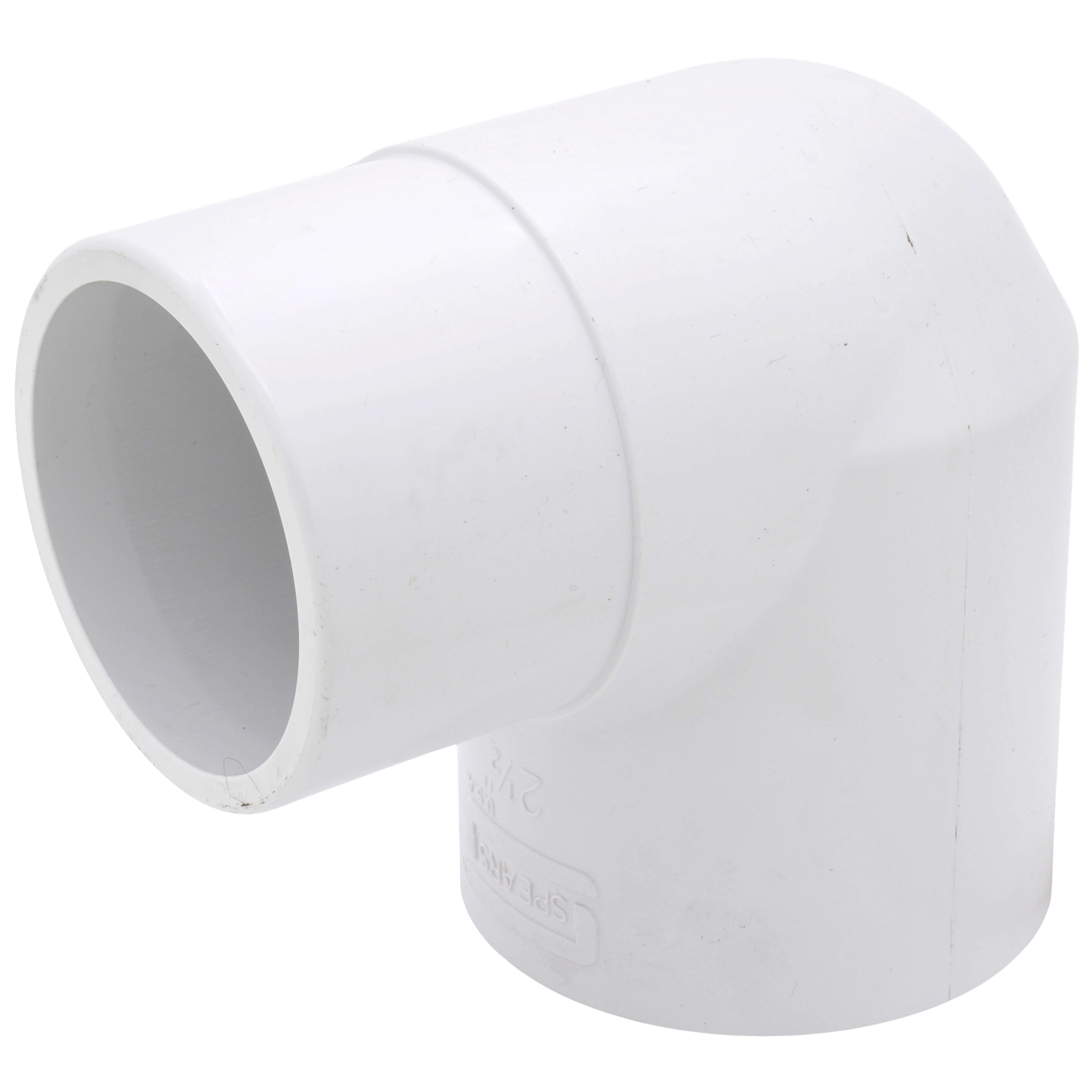 SPEARS VALVES 409-025 Street Elbow, 90 Deg., Spigot x Socket, Schedule 40, 2-1/2 Size, PVC | BU7KMV