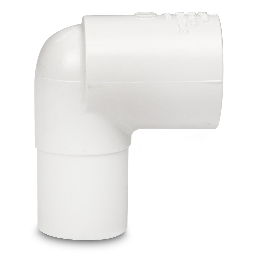 SPEARS VALVES 409-100 Street Elbow, 90 Deg., Spigot x Socket, Schedule 40, 10 Size, PVC | BU6PWH