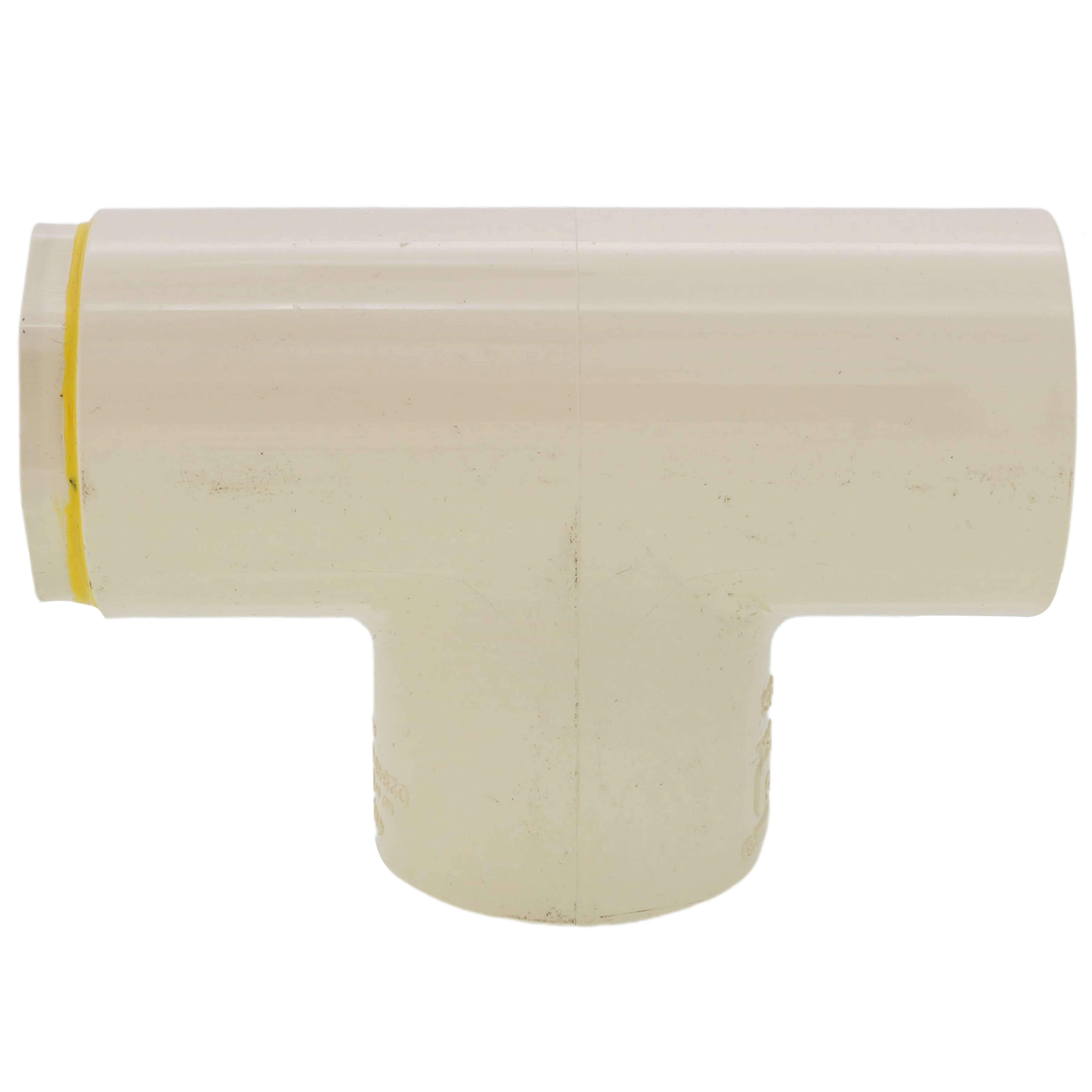 SPEARS VALVES 4101-204 Reducer Tee, Socket, 1-1/2 x 1-1/4 x 1-1/2 Size, CPVC | BU6PZR