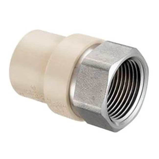 SPEARS VALVES 4135-010SS Transition Female Adapter, Stainless Steel, 1 Inch Size, CPVC | BU6QEV